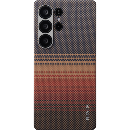 Чехол Pitaka Tactile Woven для Samsung Galaxy S25 Ultra, Sunset