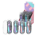 Циркуль пластиковый 122мм, с карандашом, пенал "Pastel" (ErichKrause)