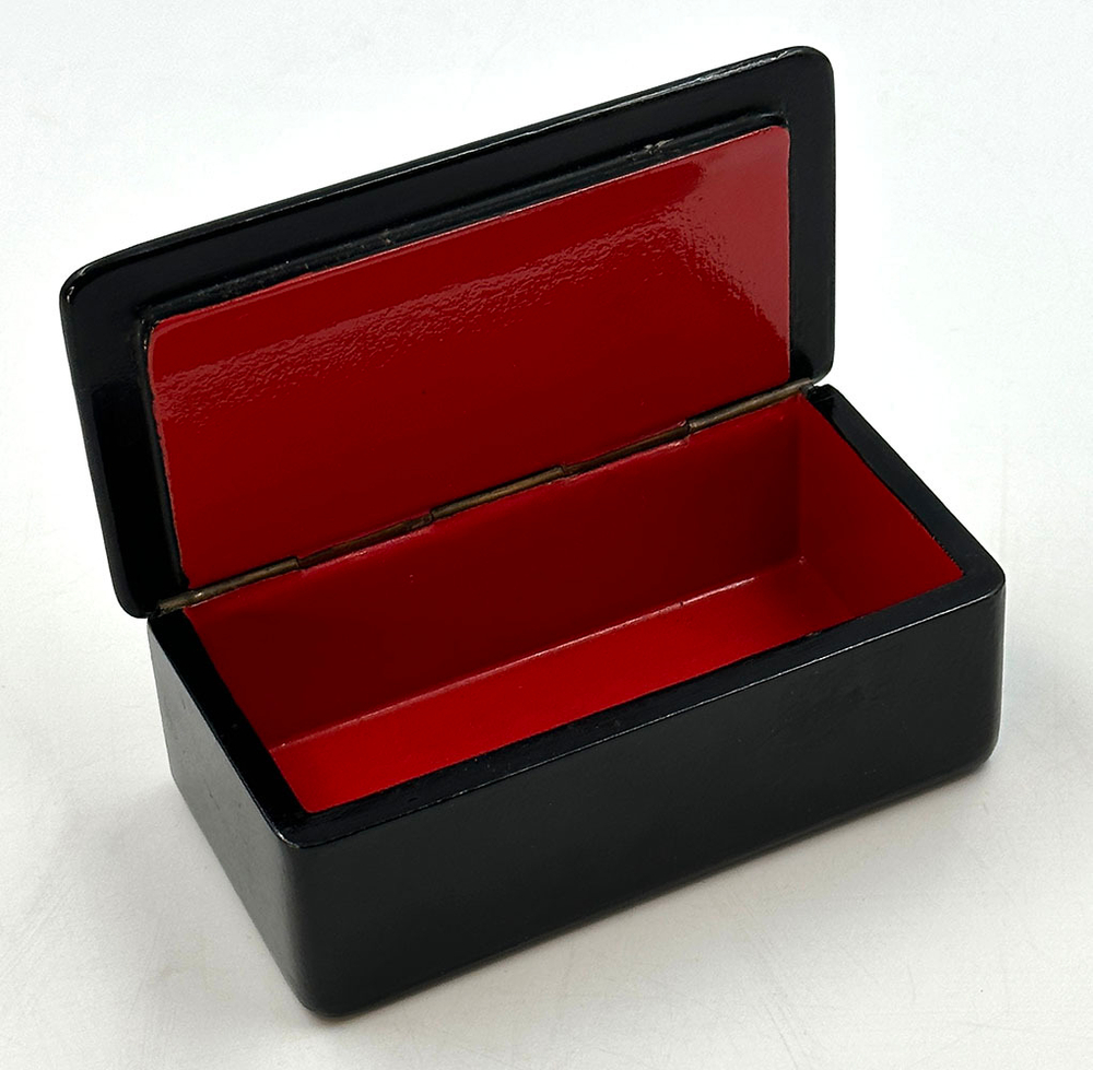 Шкатулка Конек-горбунок. художник Ручкин К. Мстера. 1950-е гг. Папье-маше, лаковая миниатюра