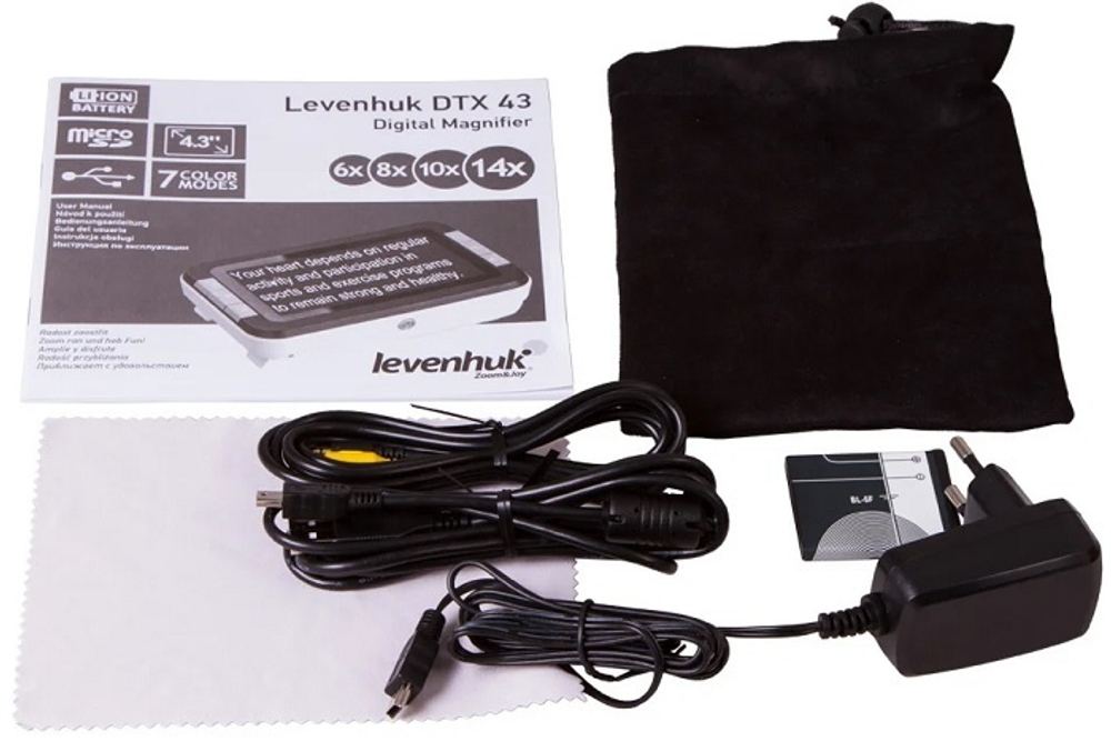 Лупа  Levenhuk DTX 43