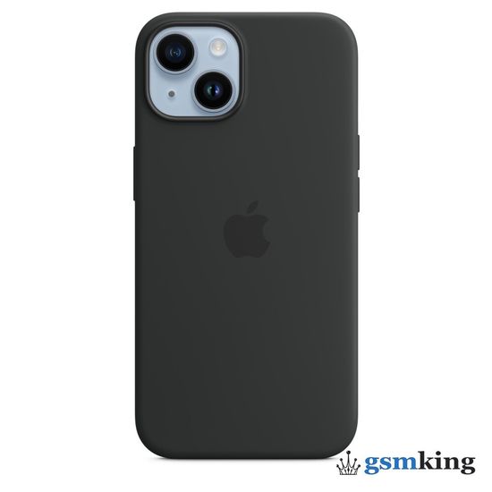 Apple Silicone Case with MagSafe iPhone 14 Midnight (Тёмная ночь) MPRU3ZM/A