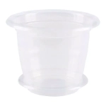 Горшок цв. д/орхидеи 1л (прозрачный)