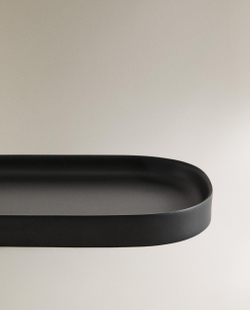 Zara Home поднос, смола, чёрный