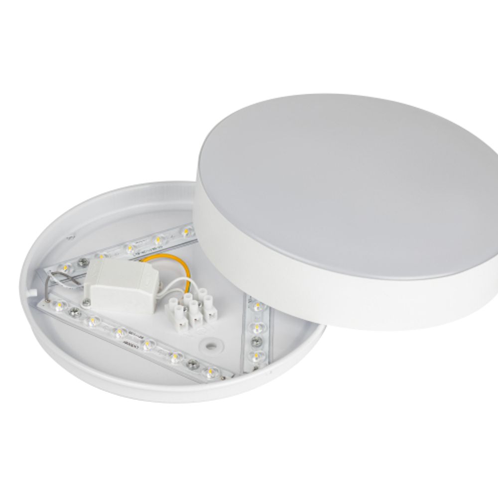 Светильник потолочный светодиодный ЭРА Классик без ДУ Relict 22 SPB-6-20 4К WH 20W 4000K Белый