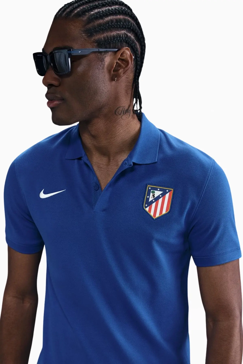 Футболка Nike Atletico Madrid 25/26 Dri-FIT Polo - синий