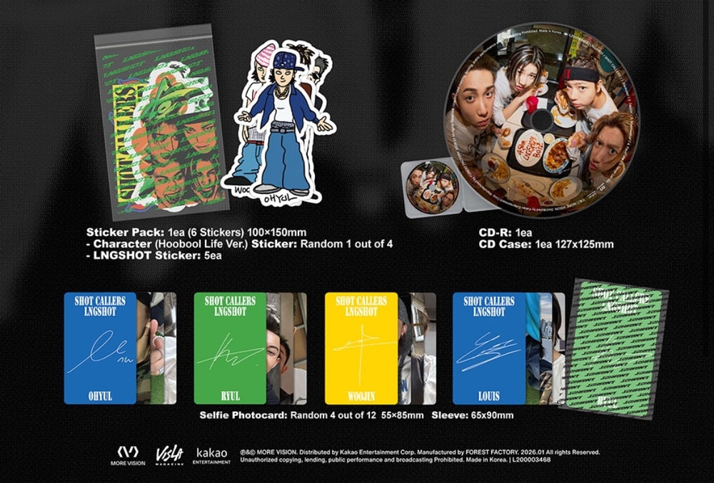 Альбом LNGSHOT - EP ALBUM SHOT CALLERS