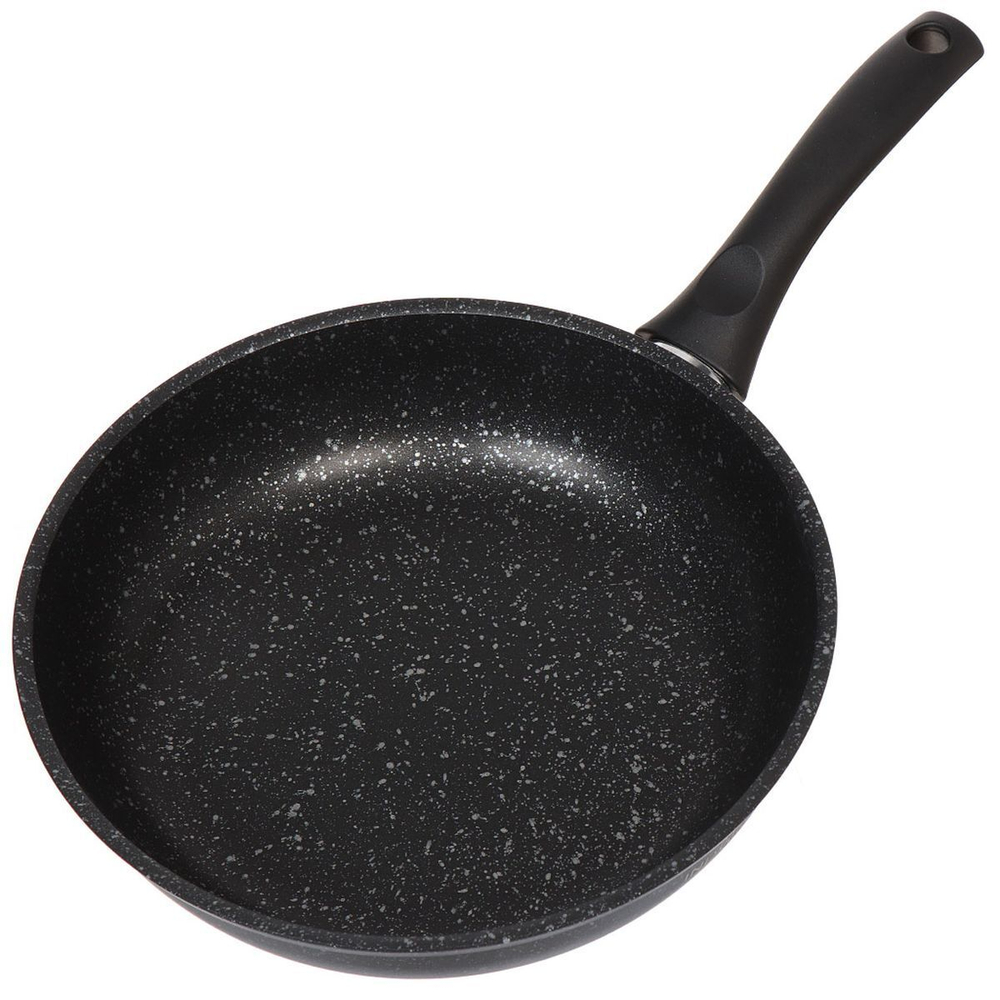 Сковорода алюминий, 26 см, антиприг, Kukmara, Темный мрамор, смти260а, индукц