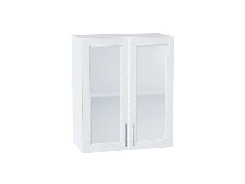 Шкаф верхний с 2-мя остекленными дверцами Сканди