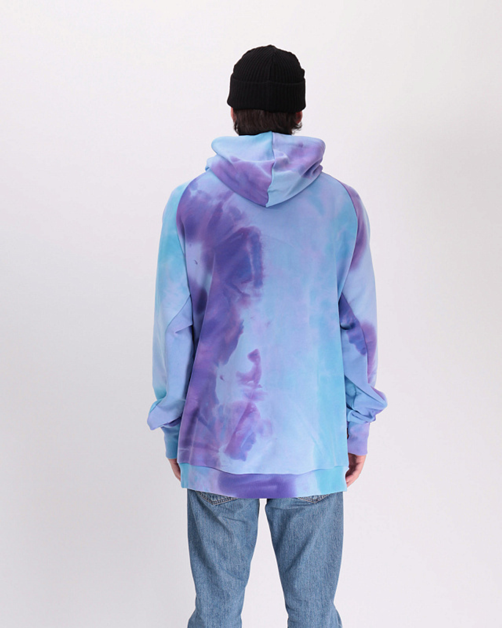 Толстовка ANTEATER Hoodie-Tie-Dye-Blue