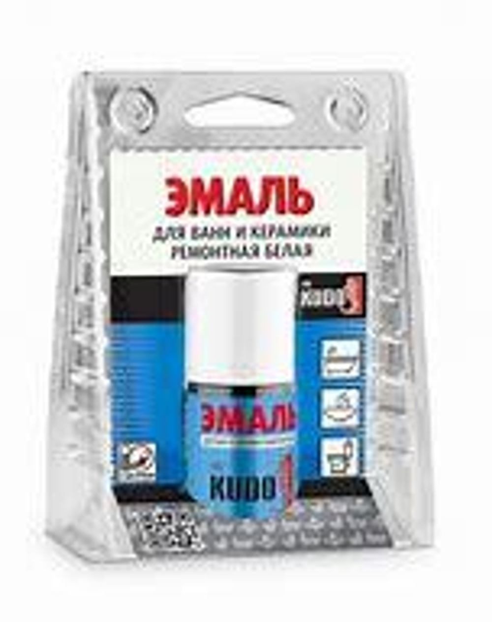 Эмаль для ванн с кисточкой RUDO 15мл