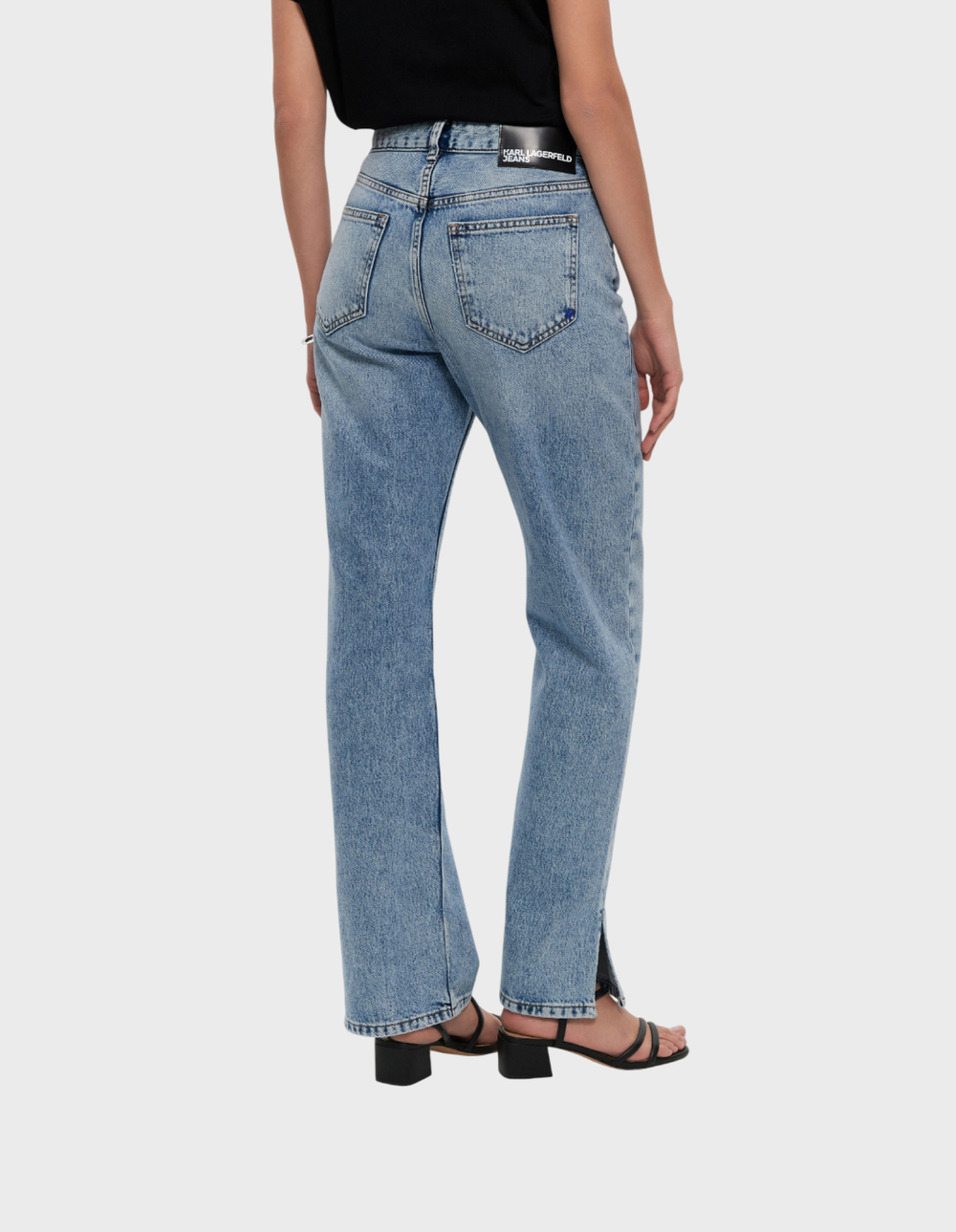 Джинсы KARL LAGERFELD JEANS HR Straight W/Slit