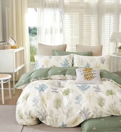 Комплект наволочек 2шт "Гербарий (компаньон)" 50х70 см Сказка сатин