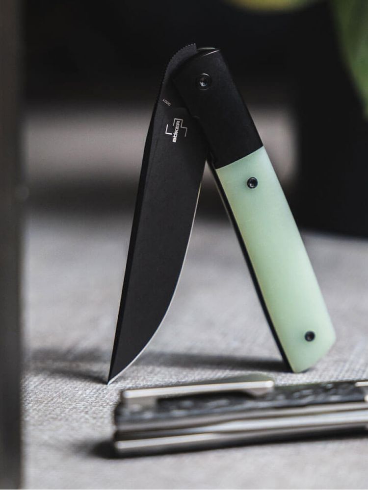 Нож Boker 01BO614 Urban Trapper Premium G10 Jade