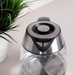 Чайник SCARLETT SC-EK27G13, 2 л, 2200 Вт, закрытый нагревательный элемент, стекло, стальной