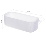 Кашпо СТРИП прямоугольное 290*130мм 1,7 л со вставкой М3251