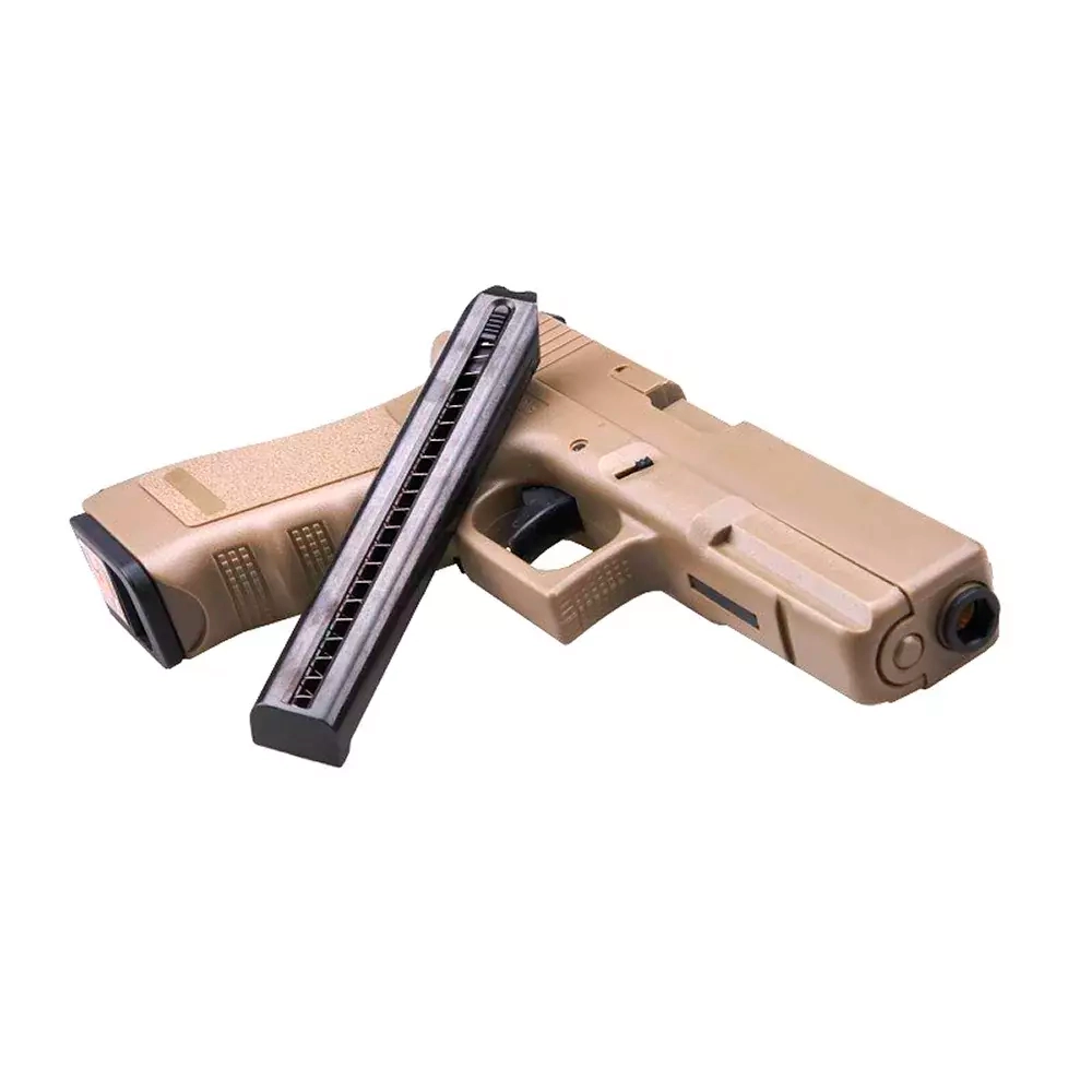 Модель пистолета Cyma Glock 18C AEP, Tan