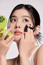 Unleashia Satin Wear Healthy Green Cushion 18C