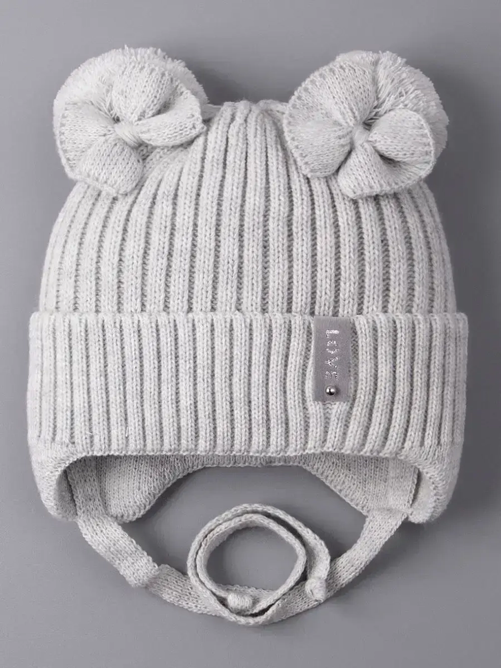 Шапка вязаная демисезонная для девочки