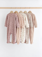 Комбинезон / Cлип для малышей Next K79-488, 5 шт., Молочный, Розовый