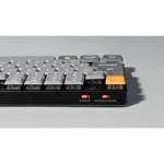 Беспроводная механическая ультратонкая клавиатура QMK Keychron K1 Max, 87 клавиш, Hot Swap, RGB-подсветка, Gateron Brown Switch (K1M-H3-RU)