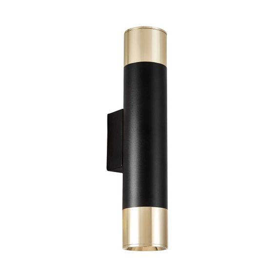 Бра Lumina Deco Tuba LDW 1101-2 BK+GD