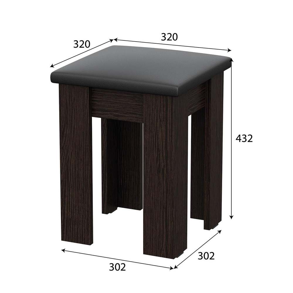 Табурет №1 / Венге