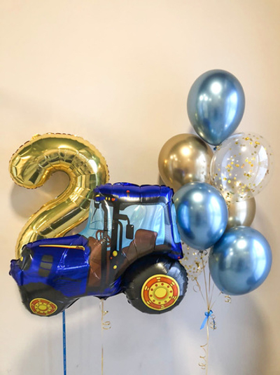 Сет №89 Синий трактор