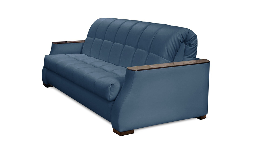 Диван Августин Лайт Vivaldi 14 216*105*88 см, Синий  Аккордеон Фиеста