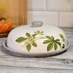 Блюдо для блинов "Цветущий каштан" 23см, Prima collection