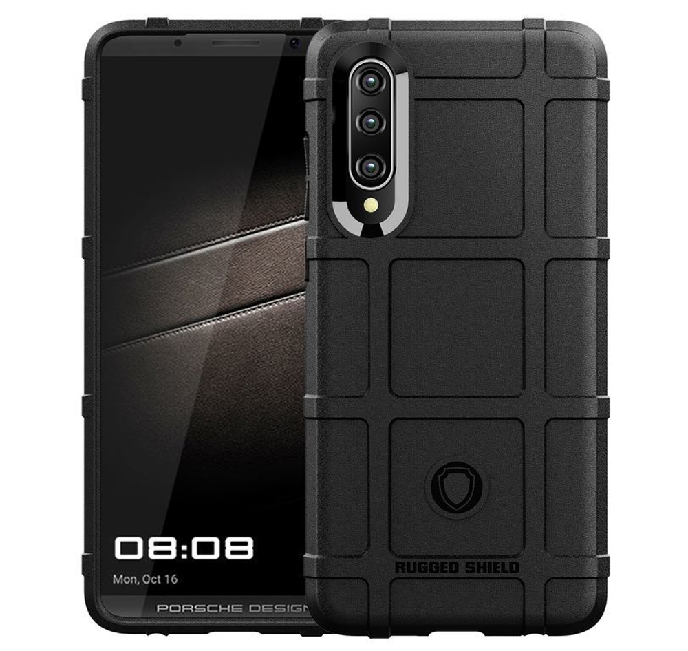 Чехол для Huawei P30 цвет Black (черный), серия Armor от Caseport