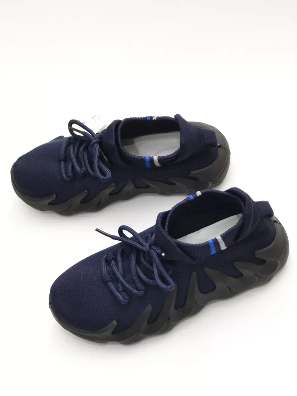 Кроссовки Изики детские - Yeezy boost- синий
