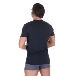 Мужская футболка темно-синяя BALDESSARINI 95011/4006 630