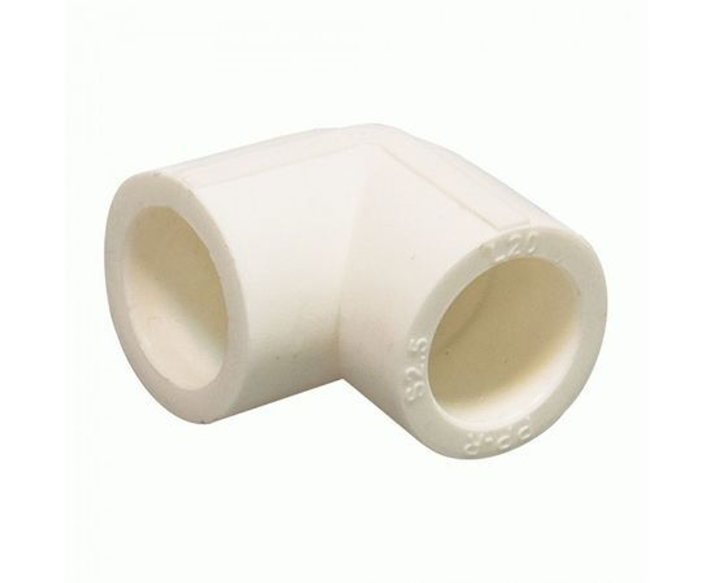 Угольник СТМ PP-R 90 градусов DN 20 ПЛАСТ CPLD9020