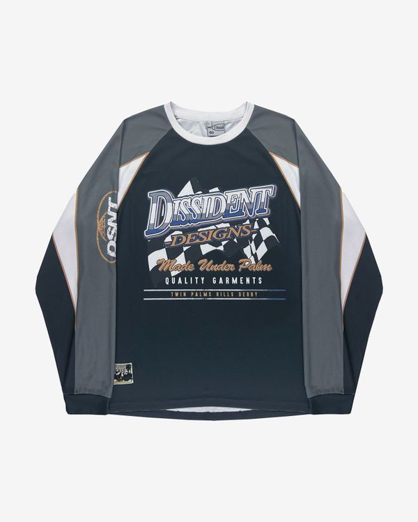 Лонгслив джерси DD Derby темно-серый - фото 1