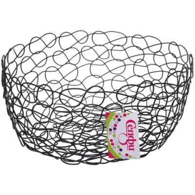 Фруктовница «Brownie» 25*11см паутинка черная