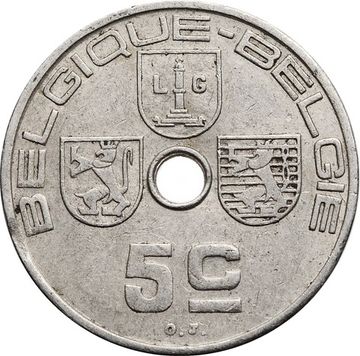 5 сантимов 1938 Бельгия (BELGIQUE - BELGIE)