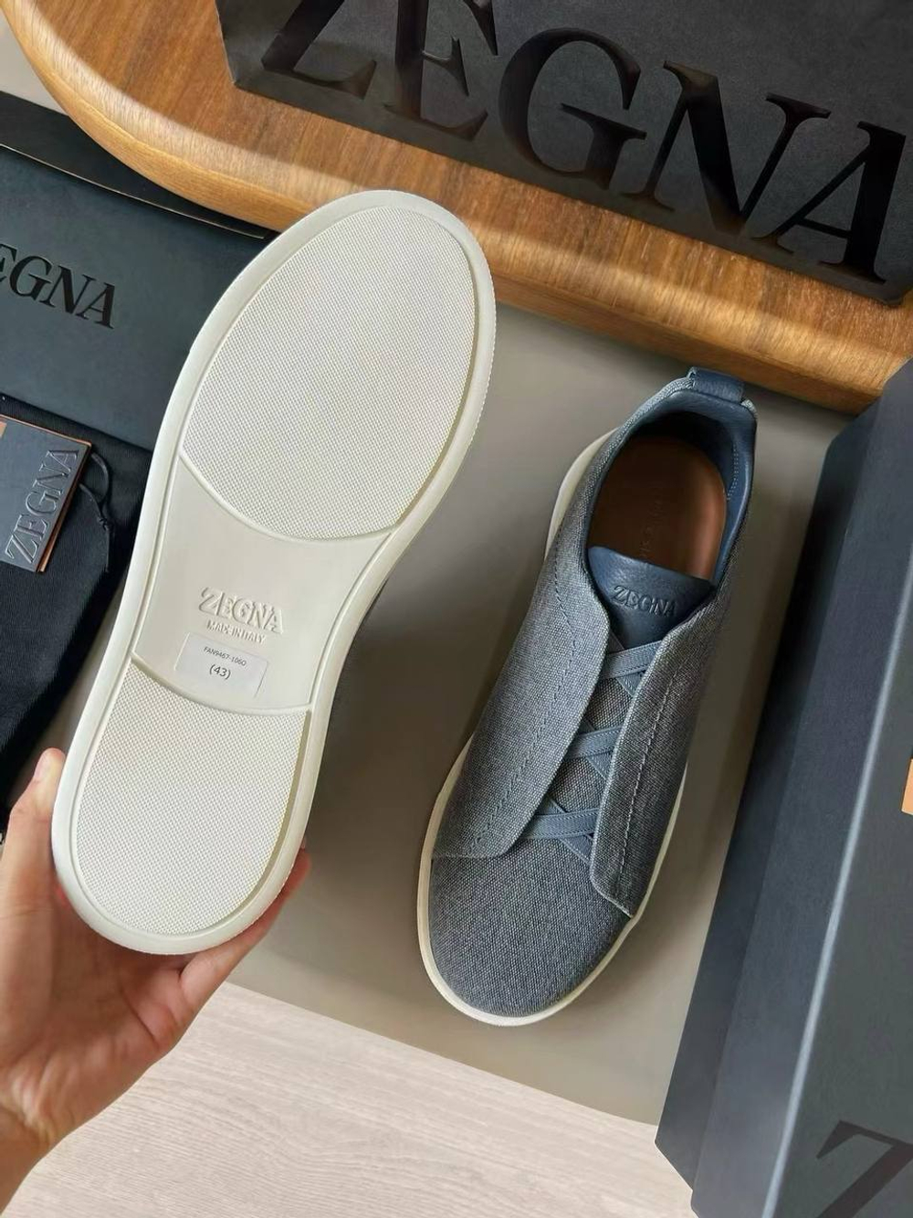 Кеды Zegna