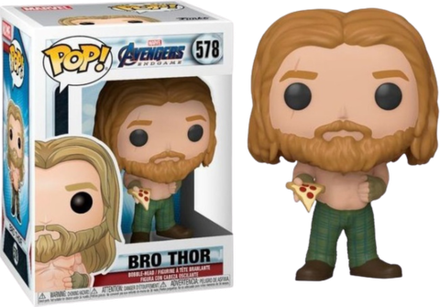 Фигурка Funko POP! Bobble: Marvel: Avengers Endgame: Thor with Pizza