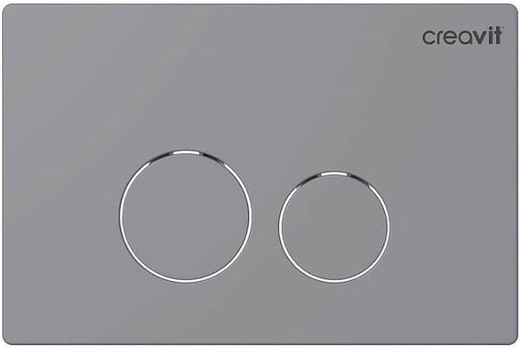 Кнопка смыва Creavit Terra GP9002.00 цвет серый