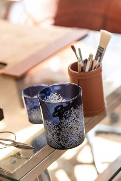 Ваза/Подсвечник "Коралл" 12х18см