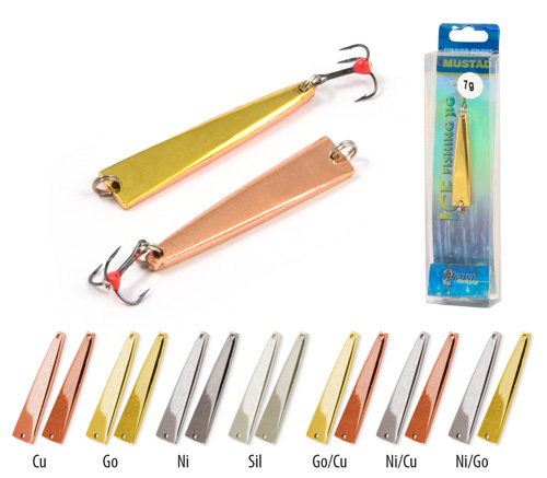 Блесна зимняя Akara Ice 3430 7 гр. Sil