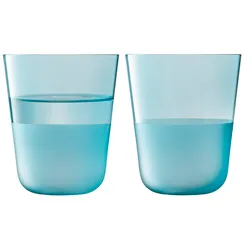 Набор стаканов arc contrast, 380 мл, голубые, 2 шт.