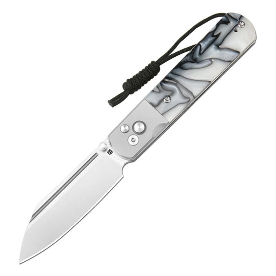Нож Artisan Cutlery 1875P-WHA Holm  с клинком из стали AR-RPM9, рукоять Акрилл