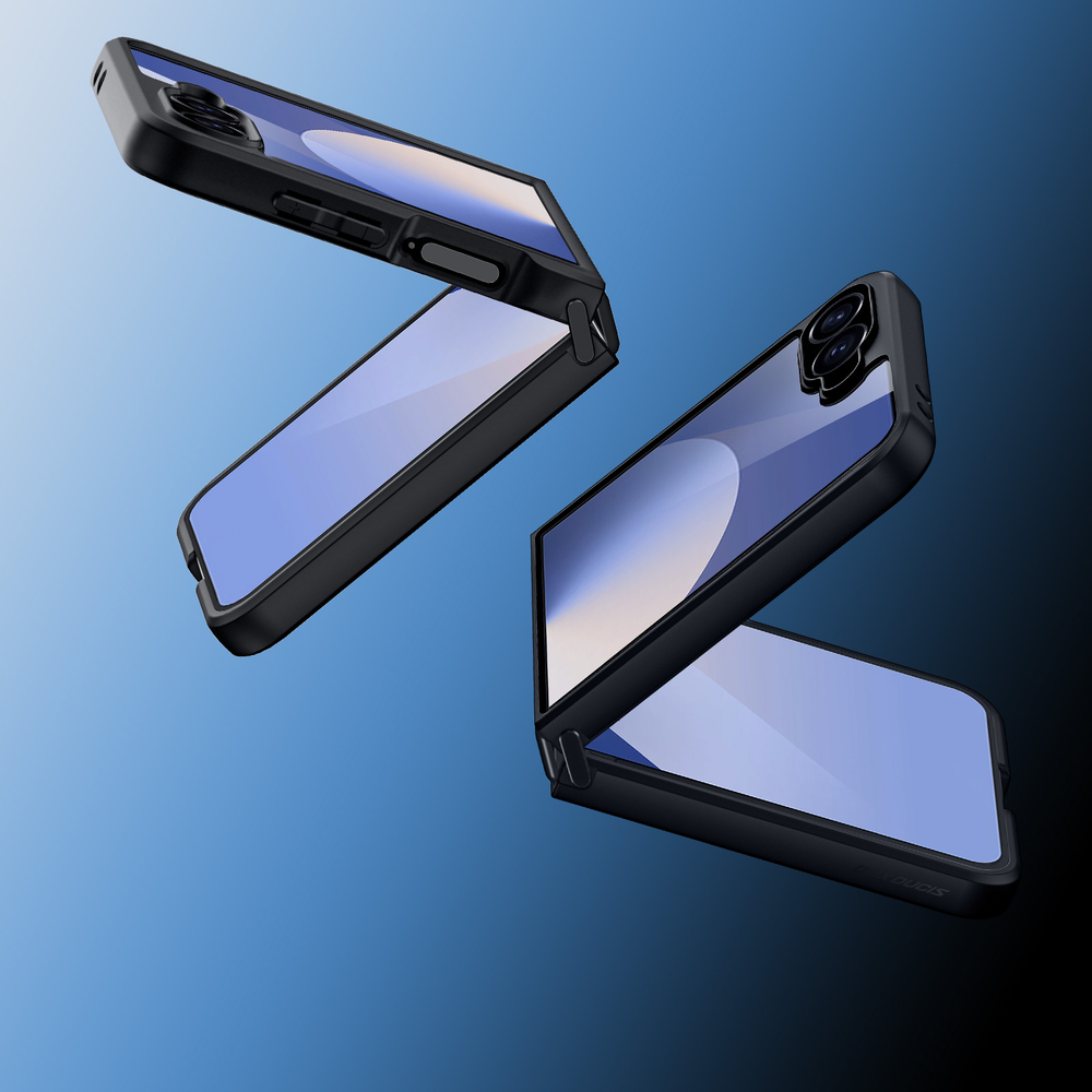 Чехол с поддержкой MagSafe от Dux Ducis для Samsung Galaxy Z Flip 7, серия Aimo Mag Series Case