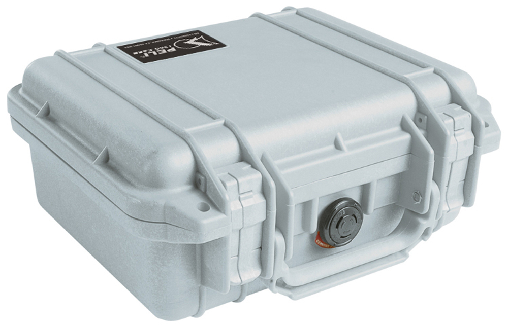 Защитный кейс Peli™ 1200 серый пустой