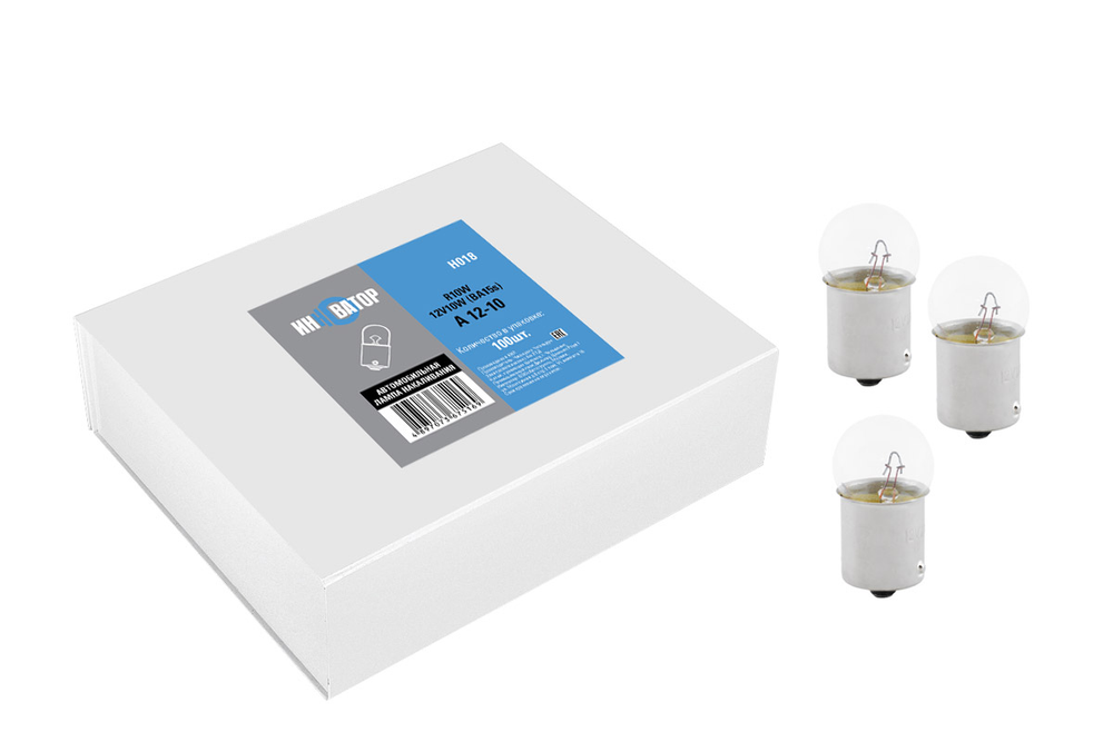 Галогенная лампа R10W 10W 12V BA15s Kraft Инноватор