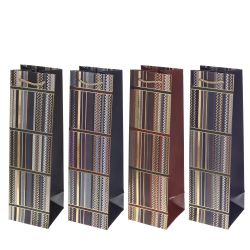 GAEM Пакет подарочный (бумага 210г/м2, блок микс 12шт), L11 W11 H38 см, 4в.