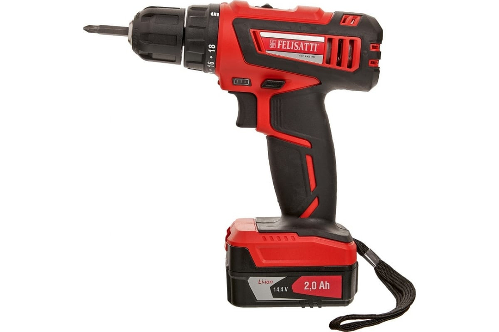 Дрель-шуруповерт аккумуляторная Felisatti ДА-10/14.4Л3 164.5.2.00