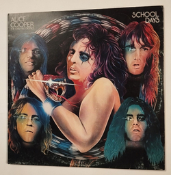Винтажная виниловая пластинка LP Alice Cooper School Days The Early Recordings 2LP (Germany 1973)