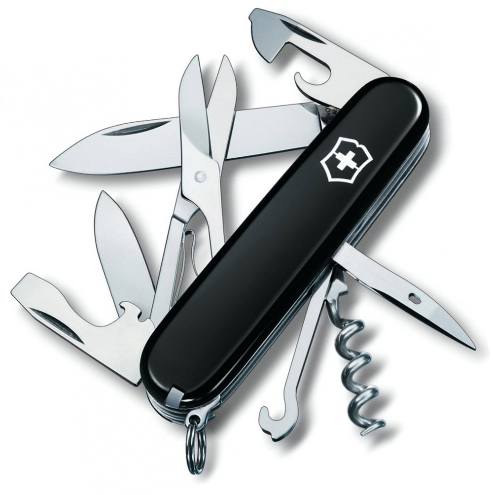 Нож Victorinox Climber, 91 мм, 14 функций, черный